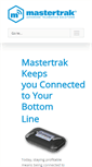 Mobile Screenshot of mastertrak.com